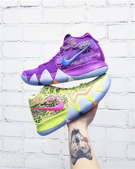 Nike Kyrie 4 Confetti Irving Shoes Kyrie Irving Shoes Basketball Shoes Kyrie