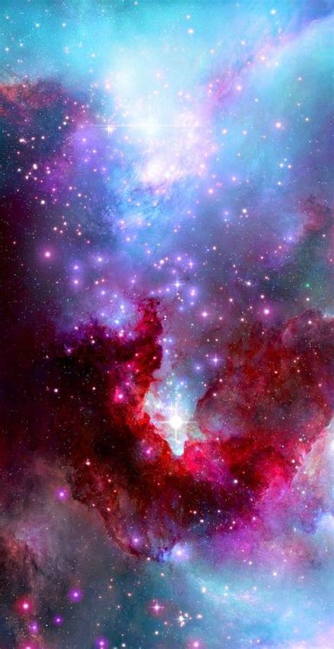 Bright Purple And Blue Nebula Space And Astronomy Nebula Outer Space