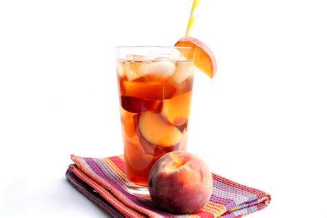 Sweet Peach Iced Tea Errens Kitchen