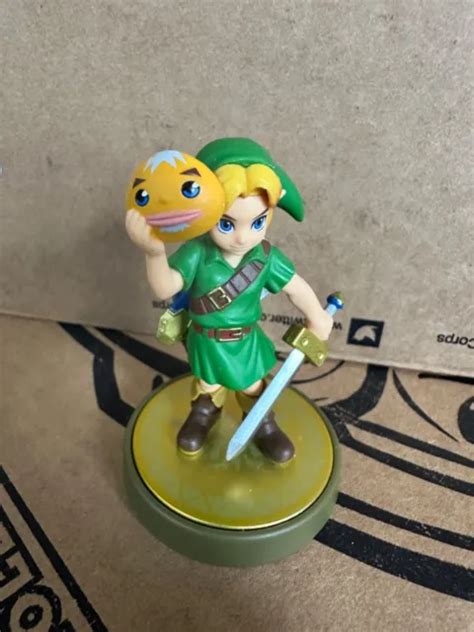 Link Majoras Mask Amiibo Figure The Legend Of Zelda Nintendo Used 35