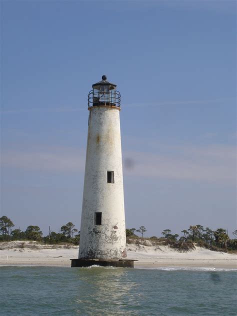 St. George's island | Saint george island, St george island florida, Island lighthouse