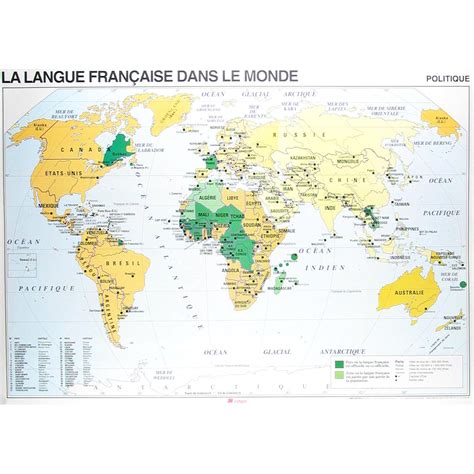 Map Of French Speaking Countries Around The World Palm Beach Map