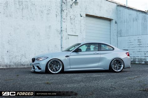 Bmw M2 Competition F87 Hockenheim Silver With Bc Forged Hca381s