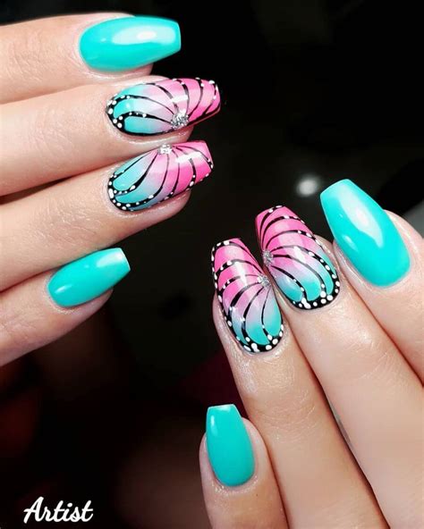 Butterfly Nail Art Designs For Your Next Manicure K4 Fashion