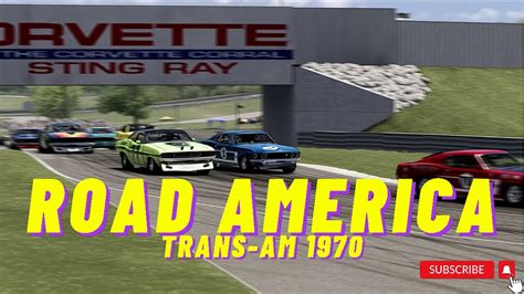 Trans Am Historic 1970 Road America Round 7 Assetto Corsa YouTube