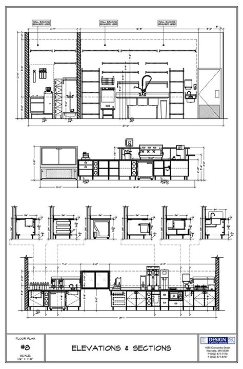 The barista will grind enough coffee for a single the barista can also adjust to fill cups of different sizes. Design & Layout, Elevations & Sections | Arsitektur, Kedai ...