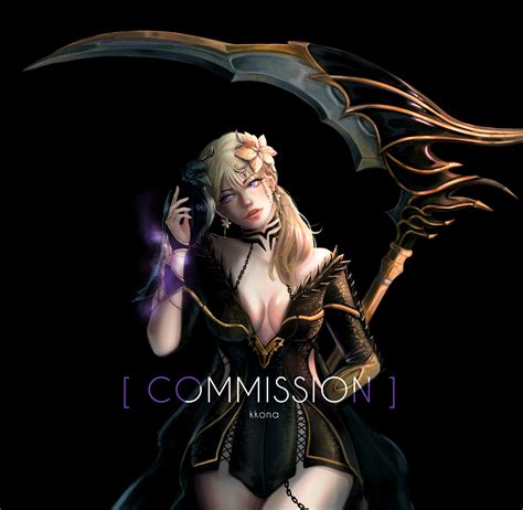 Artstation Black Desert Sorceress Commission