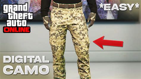 Solo How To Get The Camo Cargo Joggers In Gta 5 Online Camo Joggers