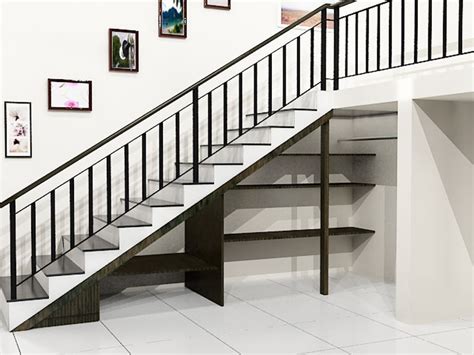 Desain Minimalis Gambar Railing Tangga Minimalis Modern