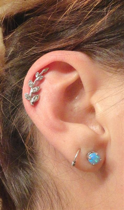 I've recently had both my daith and my tragus pierced about 6 months ago. Cartliage Earring Tragus Earring Helix Piercing Crystal ...
