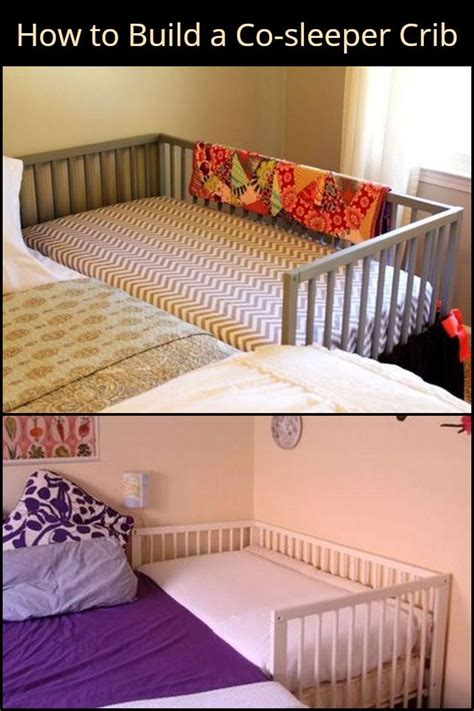 Safe And Cozy Diy Co Sleeper Crib 9 Step Build Guide Diy Toddler Bed