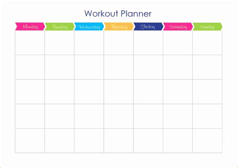 Workout Tracker Spreadsheet — Db