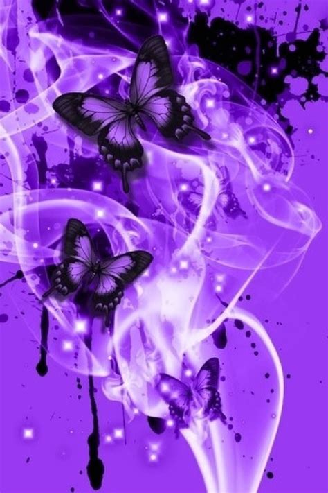 Pin By Mari A On Butterflies Purple Art Purple Butterfly Butterfly