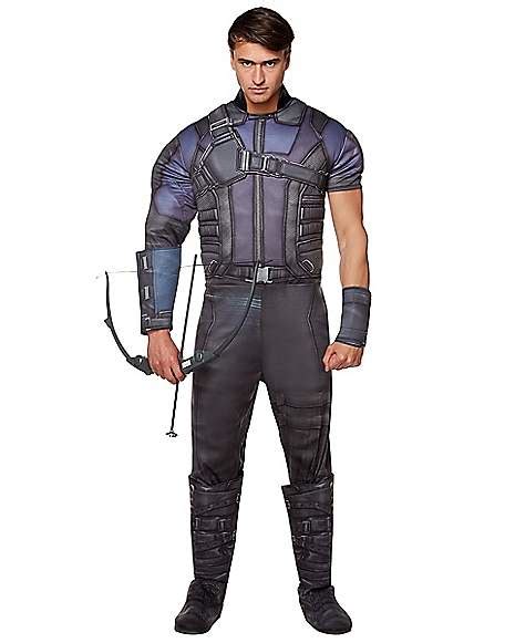 Adult Hawkeye Costume Deluxe Captain America Civil War
