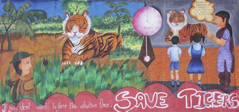 Kids In India Come Together To Save Tigers National Geographic Blog