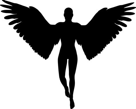 Angel Wings Svg Files For Silhouette Clipart Decal Dxf Pdf Png Etsy