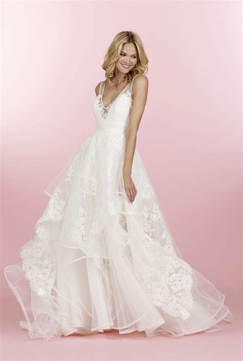 6458 A Line Wedding Dress By Hayley Paige