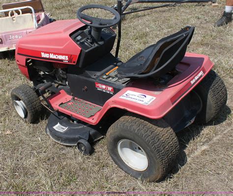 Mtd Yard Machines Lawn Mower In Emporia Ks Item G Sold Purple Wave