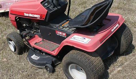 mtd yard machine 38 riding lawn mower