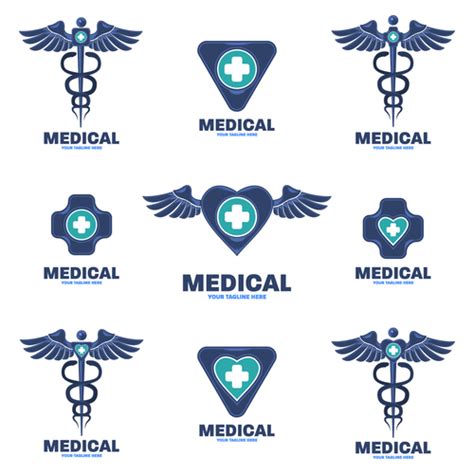 Abstract Medical Logo Vector Free Download