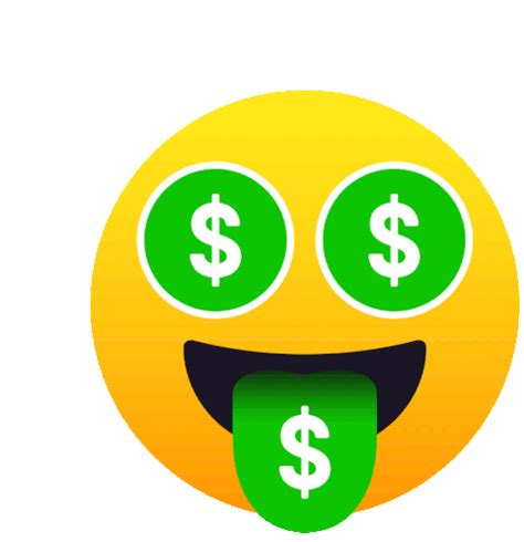 Money Mouth Face Joypixels Sticker Money Mouth Face Joypixels Smiling