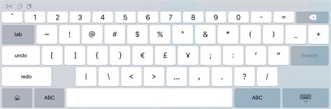 Symbol keyboard is a free iphone keyboard app which lets you write and share messages using smiles, emojis, emoticons, and symbols. Redesigned iOS9 keyboard hints at an 'iPad Pro'