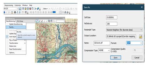 Gis Basic Georeferencing In Gis How To Georeferencing In Arcgis