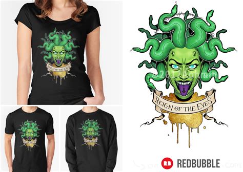 Medusa T Shirt For Sale By Aohmin On Deviantart