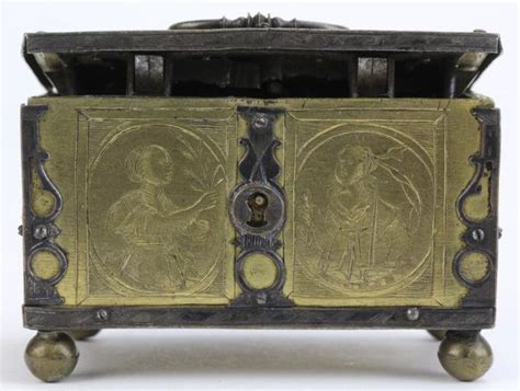 Sold Price Rare 17th Century Miniature Casket Michel Mann May 3