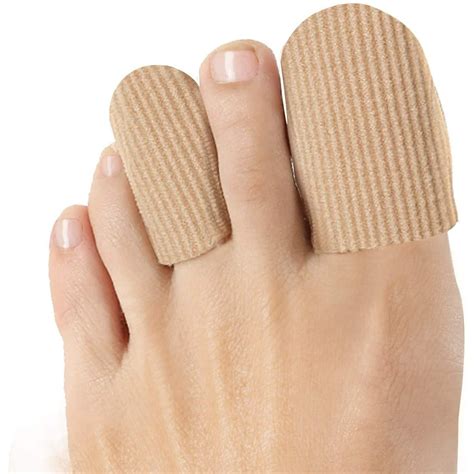 10 Pack Toe Caps Close Finger Toe Sleeve Tubes Toe Protectors Gel