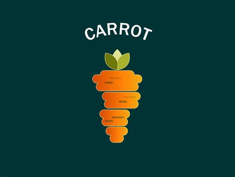 Carrot By Aznirul Hisyam Carrots Logo Design Logo Carrot