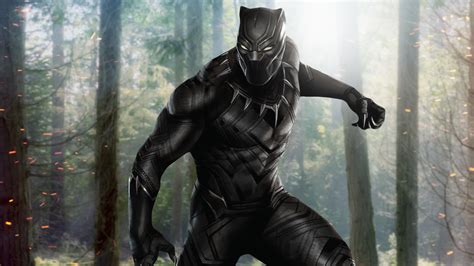 Black Panther Superheroes Behance Hd Digital Art Coolwallpapersme