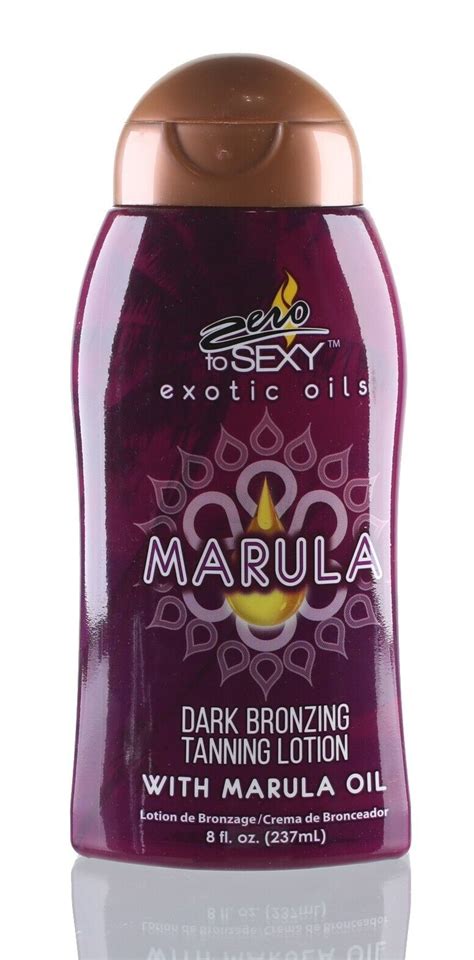5 Off On Zero To Sexy Marula Dark Bronzing Tanning Lotion With Marula