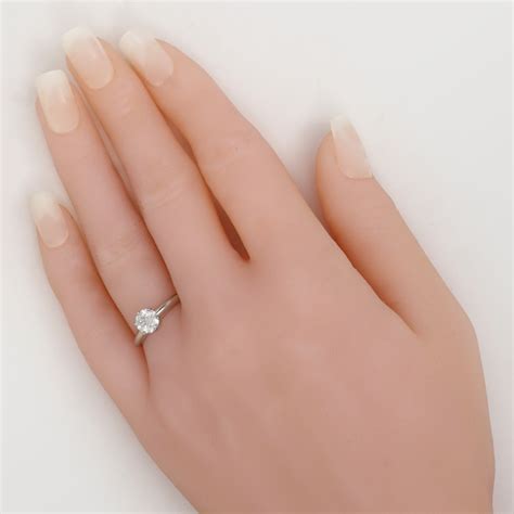 Tiffany Co Solitaire Engagement Ring New York Jewelers Chicago