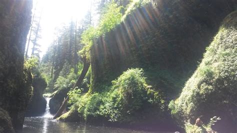 Eagle Creek Trail Hiking To Lower Punchbowl And Tunnel Falls Oregon