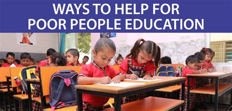 Ways To Help Poor People Get Education Narayan Seva Sansthan
