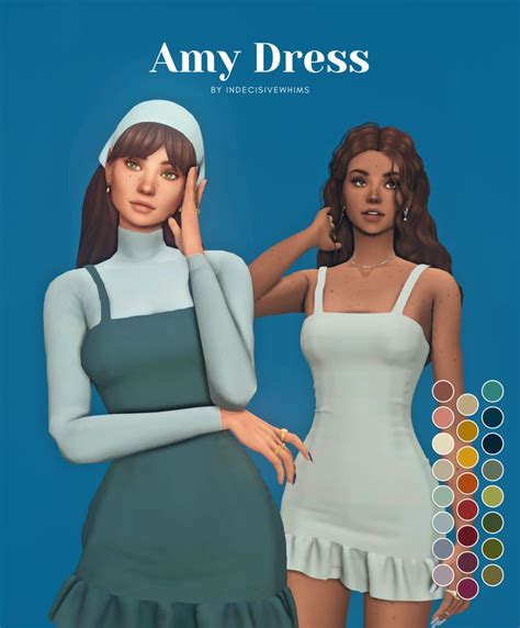 Amy Dress Sims Sims 4 Sims 4 Gameplay