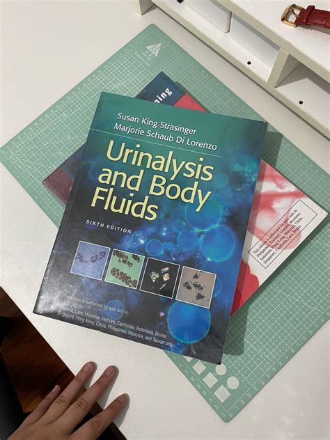 Urinalysis And Body Fluids 6th Ed By Strasinger Hobbies And Toys Books