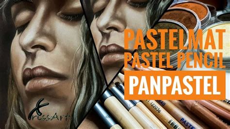 Panpastel And Pastel Pencil Painting 2018 Youtube