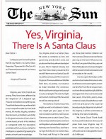Image result for "Yes, Virginia, there is a Santa Claus"