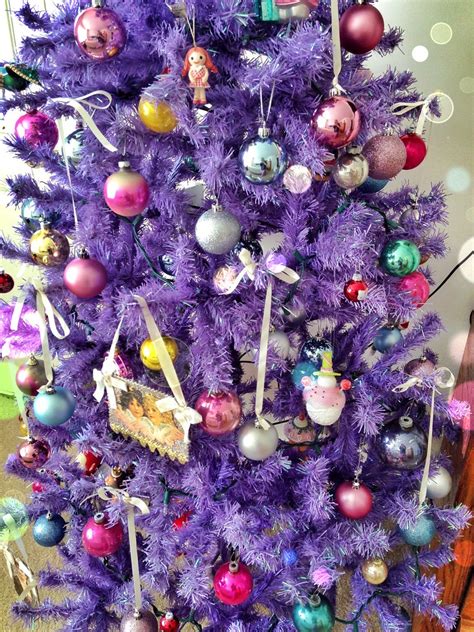 Purple Christmas Tree Purple Christmas Tree My 7ft Purple Flickr