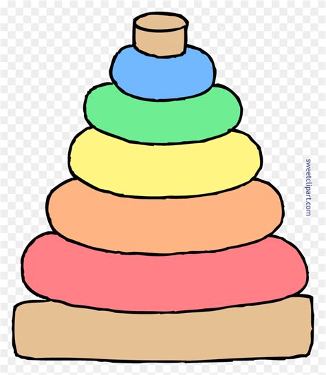 Baby Stacking Toy Clip Art Sharing Toys Clipart Stunning Free