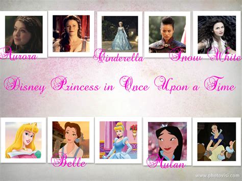 Disney Princesses In Once Upon A Time Once Upon A Time Fan Art