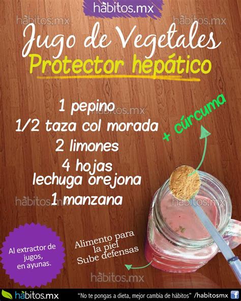 Jugo De Vegetales Protector HepÁtico HÍgado Hábitos Health Coaching
