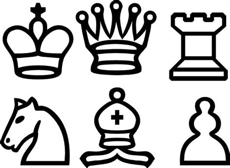 Chess Pieces Clip Art Vector Clip Art Online Royalty Free