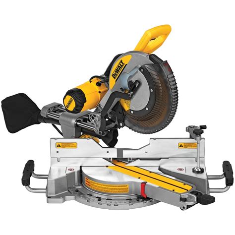 Dewalt 12 In 15 Amp Dual Bevel Sliding Compound Miter Saw At