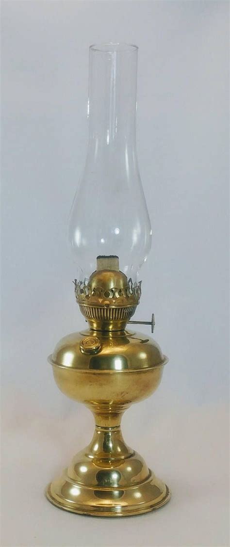 India Brass Antique Brass Oil Lamp Hurricane Oil Lamp Etsy Canada