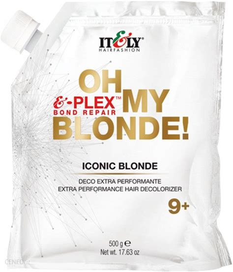 Itely Hairfashion Oh My Blonde Iconic Blonde Intensywny Rozjaśniacz Do 9 Tonów 500 G Opinie