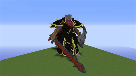 And So I Built A Statue Of A Black Knight Minecraft