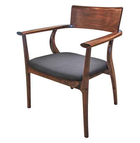This curated article will help you find what you need. Alfie Mid Century Modern Walnut Black Leather Dining Arm Chair